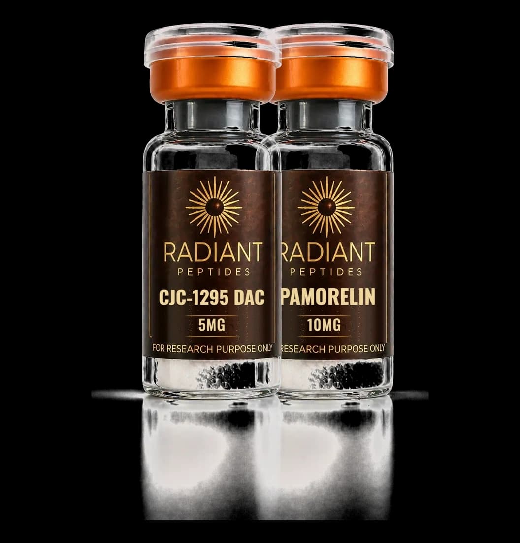 Research Bundle CJC-1295 DAC en Ipamorelin, Radiant Peptides