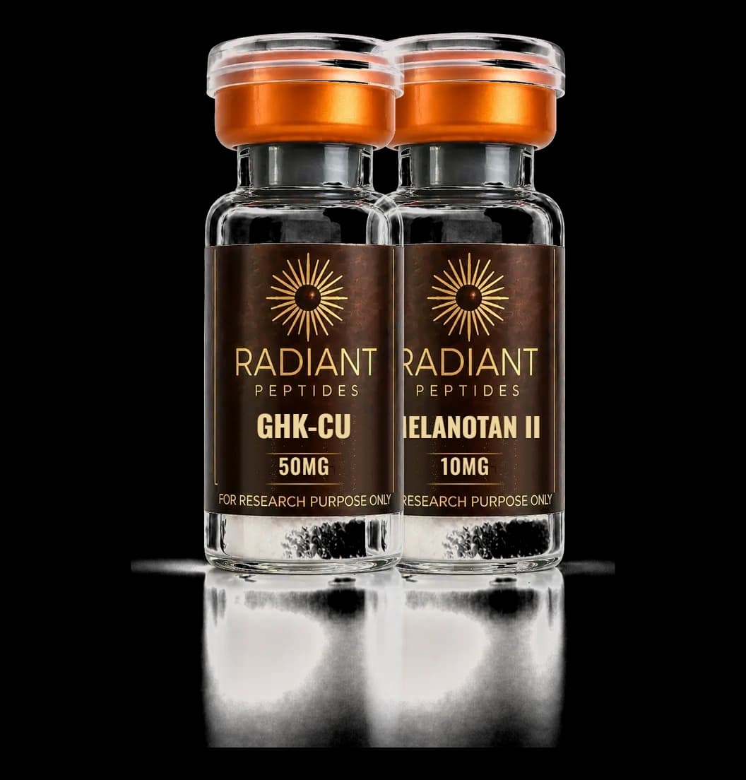 Research Bundle GHK-Cu en Melanotan 2, Radiant Peptides