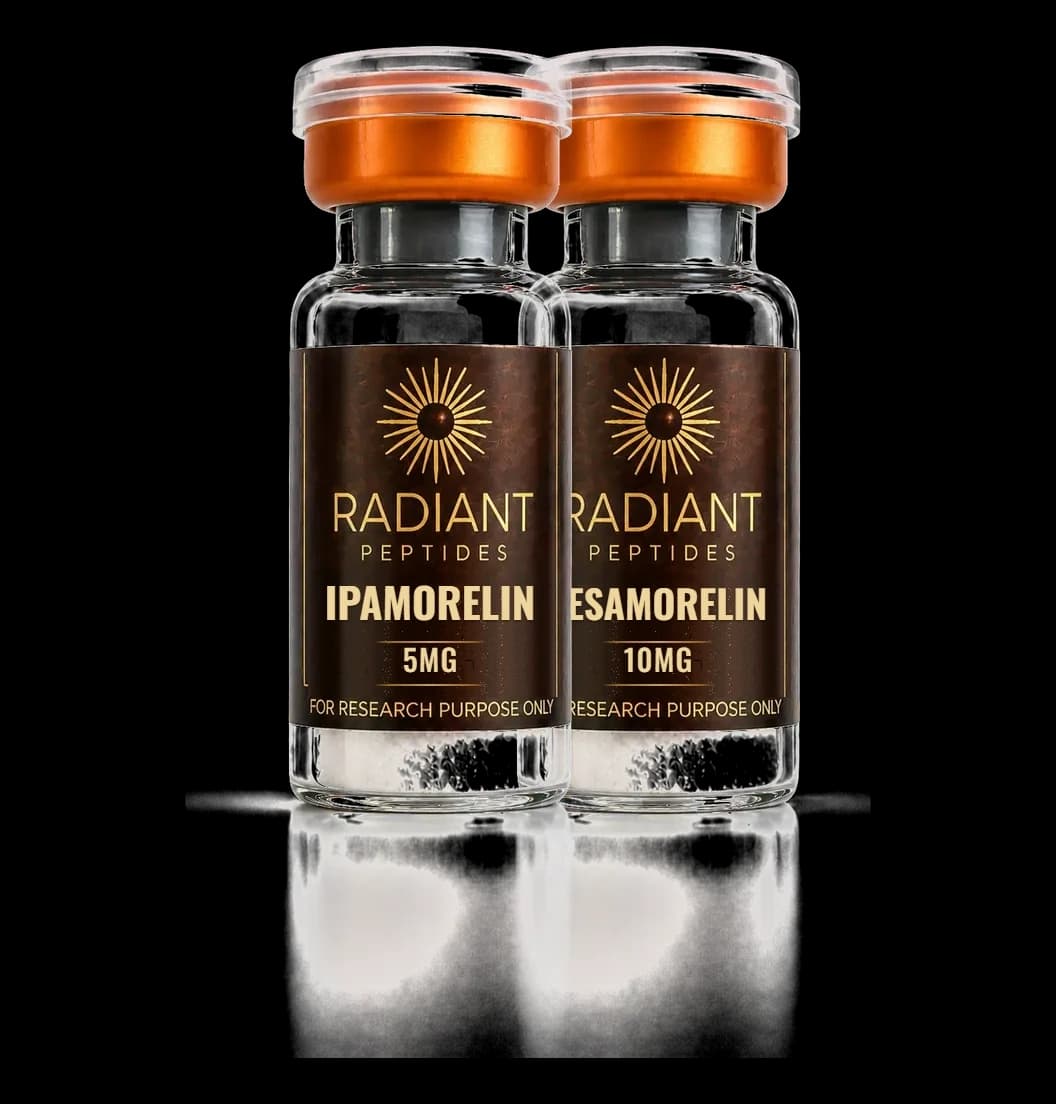 Research Bundle Ipamorelin en Tesamorelin, Radiant Peptides