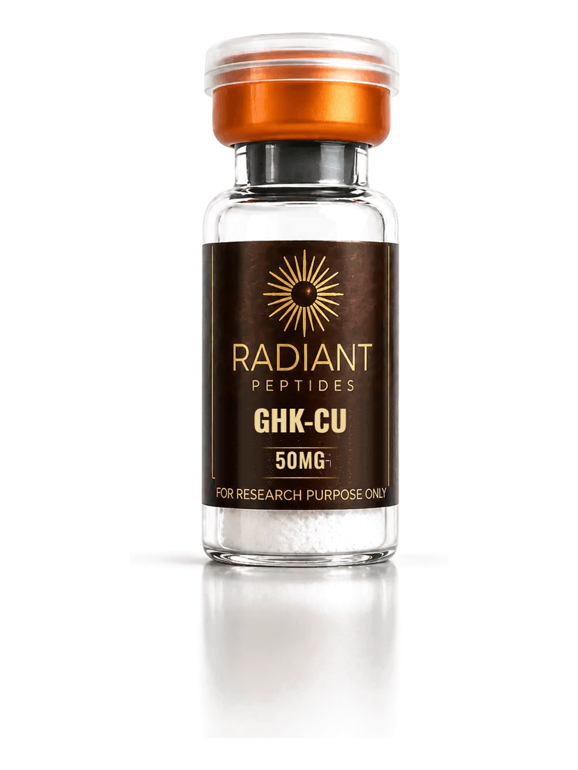 GHK-Cu vial van Radiant Peptides