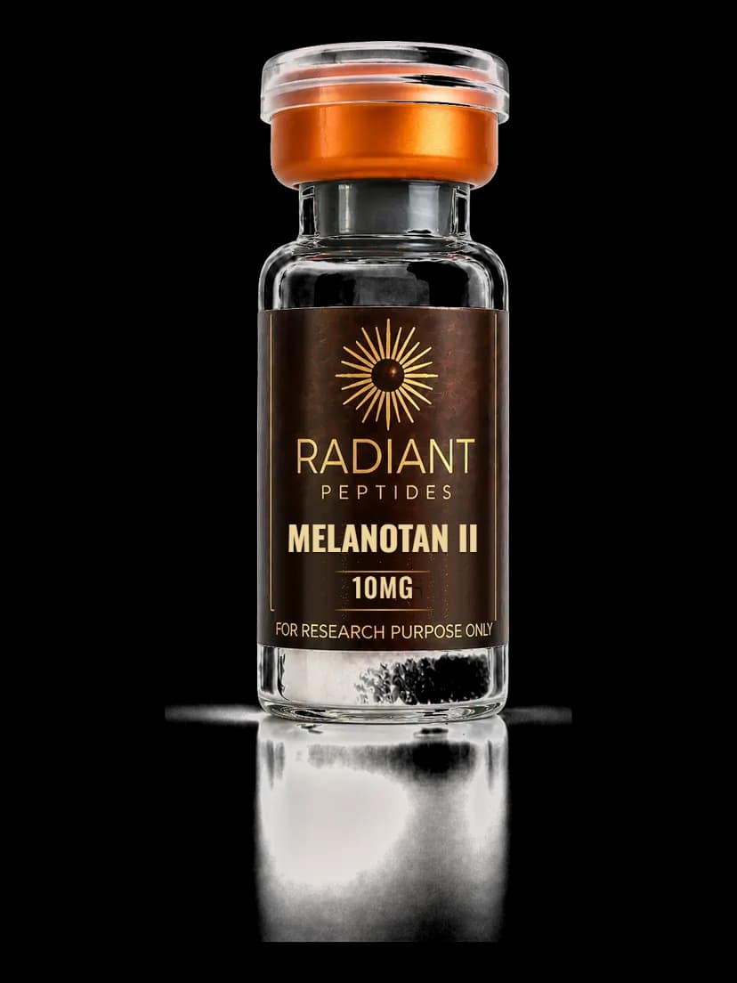 Melanotan 2 vial van Radiant Peptides